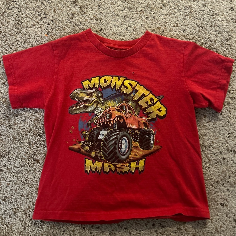 Red Monster Mash Graphic T-Shirt